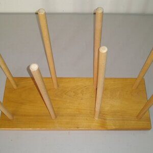 Puppet Stand measures 17-3/8"L x 5-1/2"W x 11-3/4"